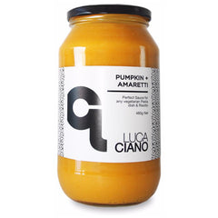 Luca Ciano Pasta Sauce Pumpkin Amaretti 480g