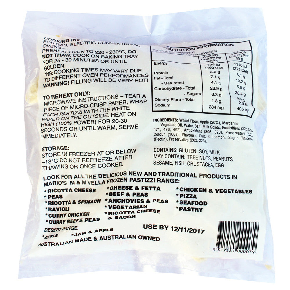 Mario Pastizzi Apple 500g , Retail Store Special - HFM, Harris Farm Markets
 - 3