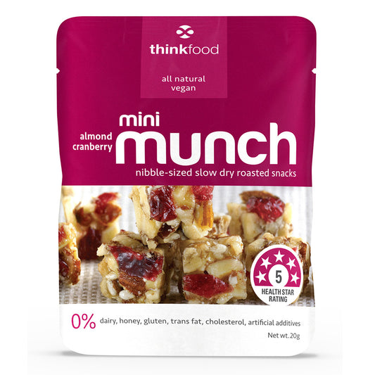 Thinkfood Mini Munch Almond Cranberry | Harris Farm Online