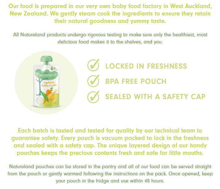 NZ Natureland - Baby Food - Spaghetti Bolognese (6 months plus, 120g)