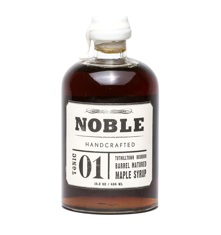 Noble Handcrafted Bourbon Maple Syrup Tonic 01 450mL | Harris Farm Online