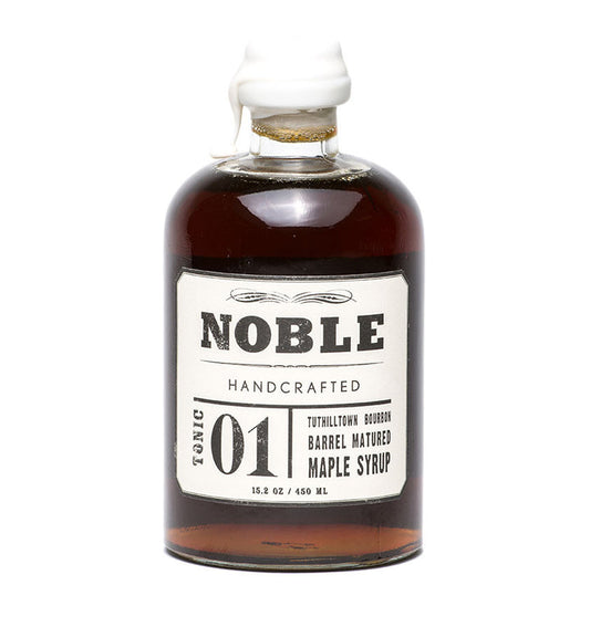 Noble Handcrafted Bourbon Maple Syrup Tonic 01 450mL | Harris Farm Online