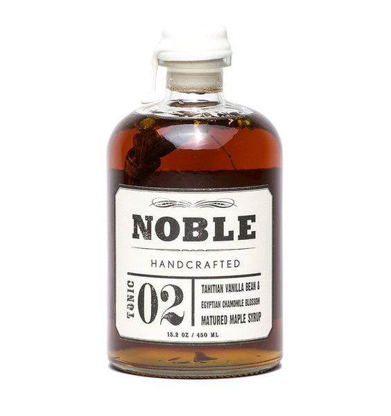 Noble Handcrafted Vanilla Maple Syrup Tonic 02 450mL | Harris Farm Online