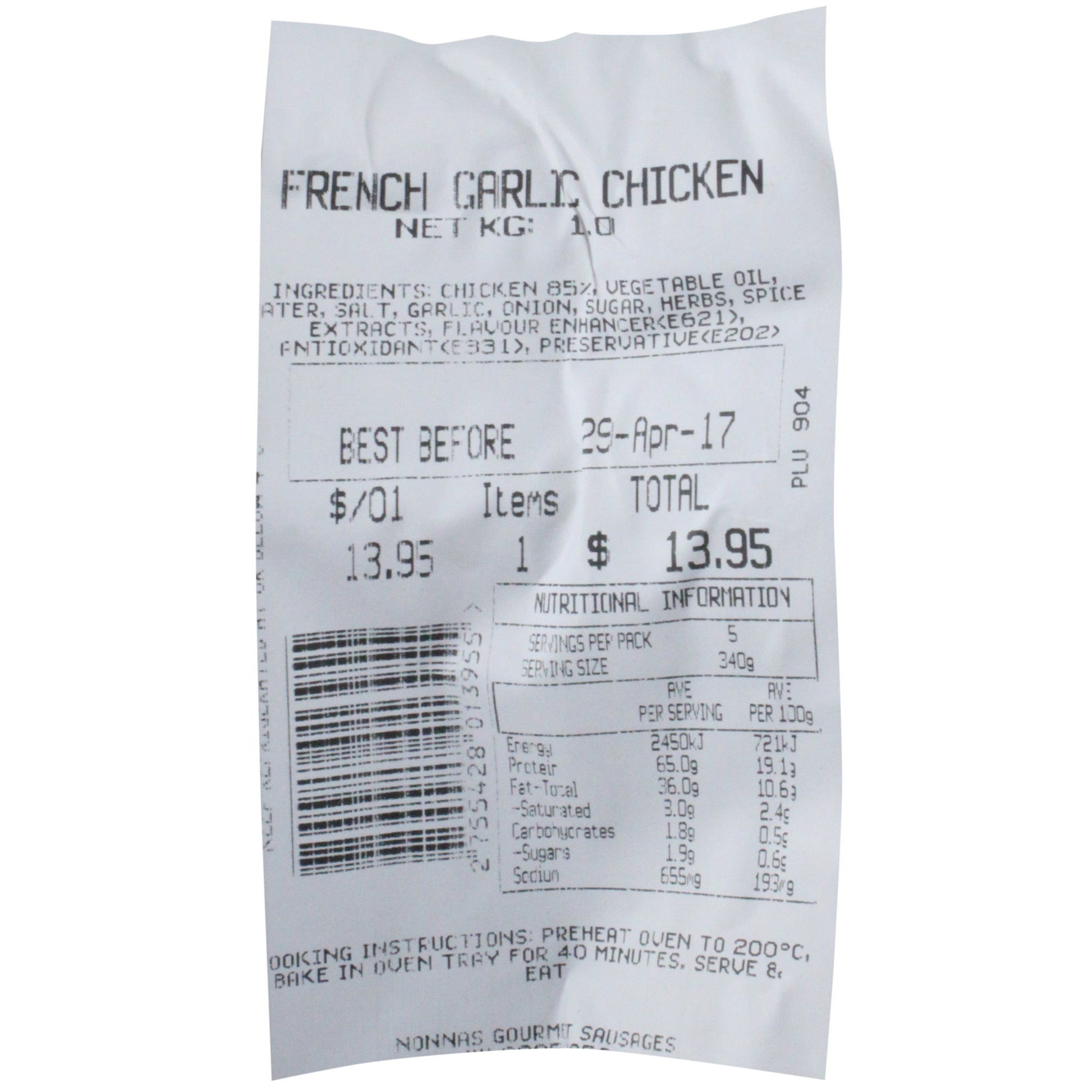 Chicken - Butterflied French Garlic - Nonnas | Harris Farm Online