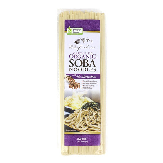Chefs Choice - Noodles Organic Soba (200g)