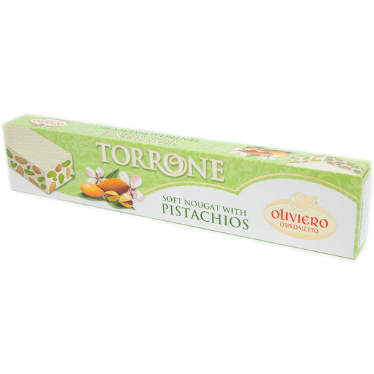 Oliviero - Soft Nougat - With Pistachio (150g)