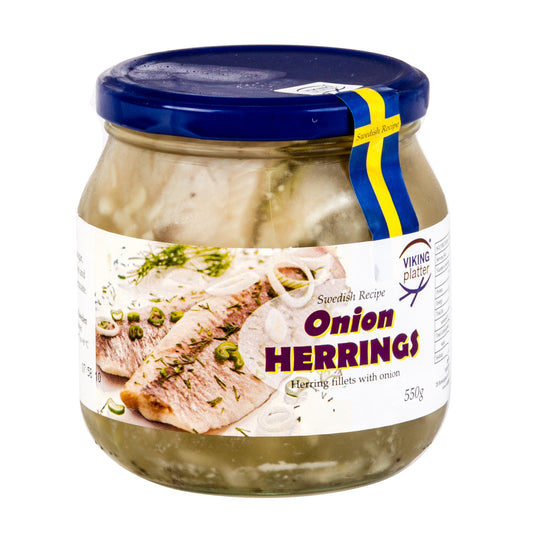 Viking Onion Herrings 550g