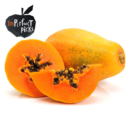 Papaya Imperfect Pick Value Range (min 500g) , S10S-Fruit - HFM, Harris Farm Markets
