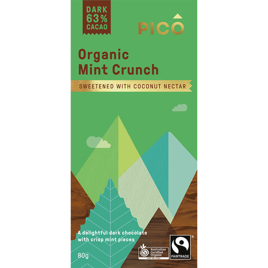 Pico - Chocolate Semi Dark - Organic Mint (80g)