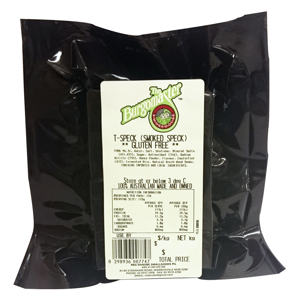 Pork Smoked Speck (200g-400g) Burgomaster , Frdg4-Deli - HFM, Harris Farm Markets
 - 2