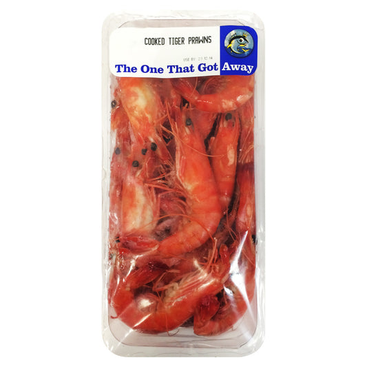 Prawns Tiger Cooked The One That Got Away 950g-1.1kg , Fish - HFM, Harris Farm Markets

