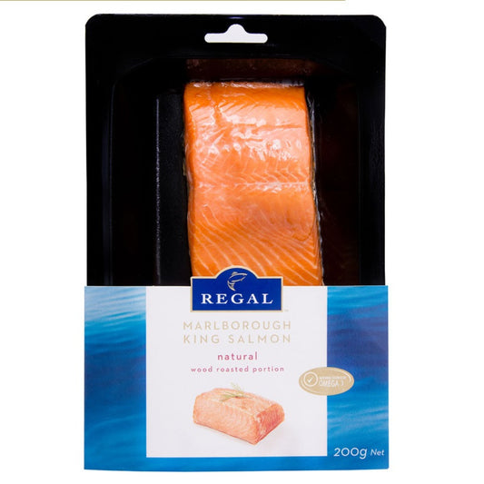 Regal - Marlborough King Salmon - Natural Wood Roasted (200g) Packet