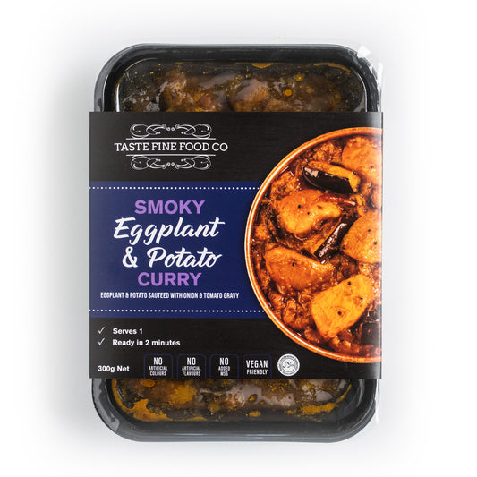 Taste Fine Food Smoky Eggplant and Potato Curry | Harris Farm Online
