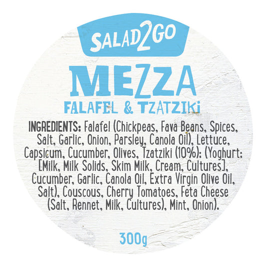 Harris Farm - Salad2Go Mezza Falafel Tzatziki (300g Jar)