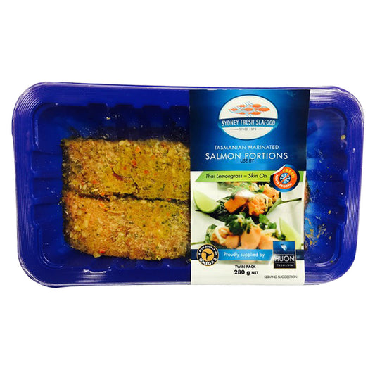 Salmon - Thai Lemongrass Skin On (280g) SFS