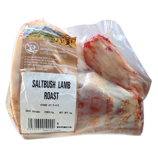 Lamb - Half Leg Roast - Organic (1.3-1.5kg) Saltbush