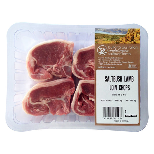 Lamb - MidLoin Chop - Organic (400-540g) Saltbush