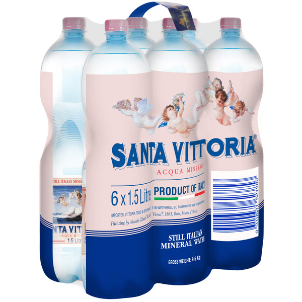 Santa Vittoria Still Italian Mineral Water 6x1.5L