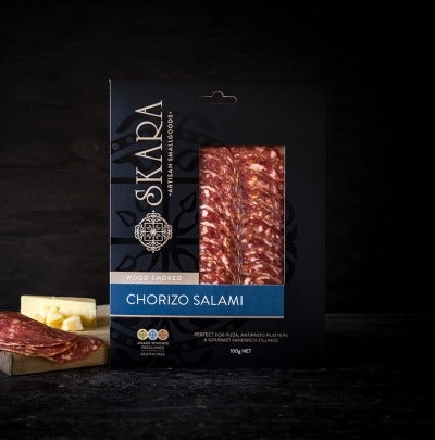 Skara Woodsmoked Chorizo Salami  | Harris Farm Online