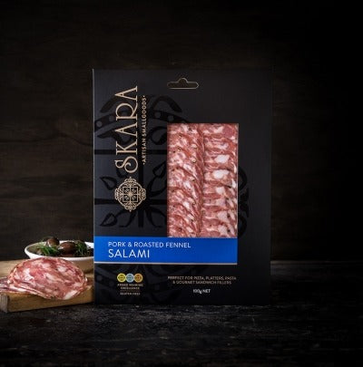 Skara Pork and Roasted Fennel Salami | Harris Farm Online