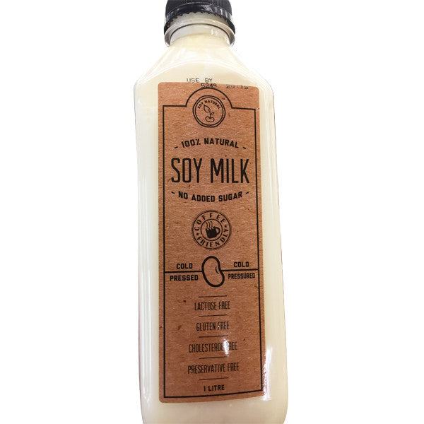 Soy Milk Cold Pressed 1L Soy Natural , Frdg2-Dairy - HFM, Harris Farm Markets
