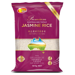 Sunrice Jasmine Topaz Rice 10kg