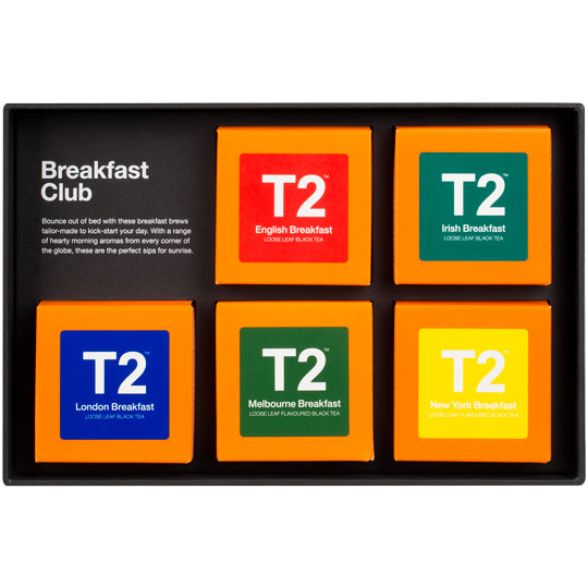 T2 - Five Tea Gift Pack - Breakfast Club (160g)