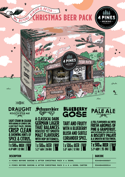 4 Pines Brewing Christmas Beer Pack | Harris Farm Online