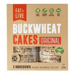 Eat To Love Buckwheat Cakes Original 220g
