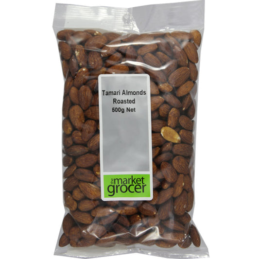 The Market Grocer Almonds Tamari 500g