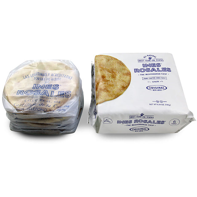Ines Rosales  Sweet Olive Oil Original Tortas x6 180g