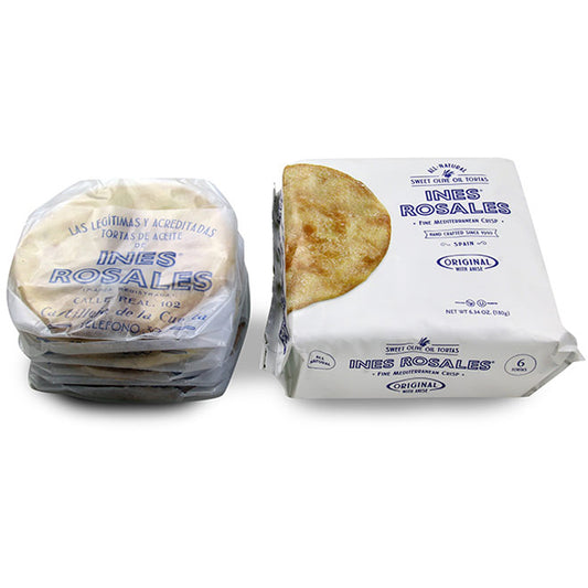 Ines Rosales  Sweet Olive Oil Original Tortas x6 180g