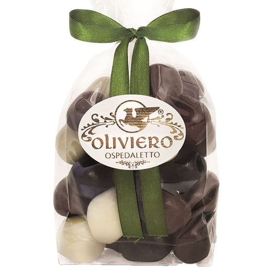 Oliviero - Nougat Balls - Mixed Chocolate Bag (200g)