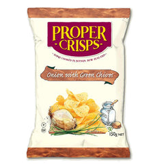 Proper Crisps Onion with Green Chives Chips | Harris Farm Online