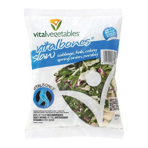 Vitalvegetables Vitalbones Slaw Prepacked Salad 500g