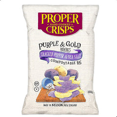 Proper Crisps Cracked Pepper and Sea Salt Chips | Harris Farm Online