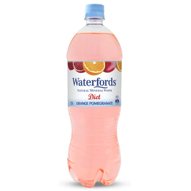 Waterfords - Natural Mineral Water - DIET Orange Pomegranate (1.25L)