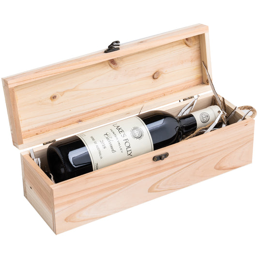 Wooden Wine Box Hinged each