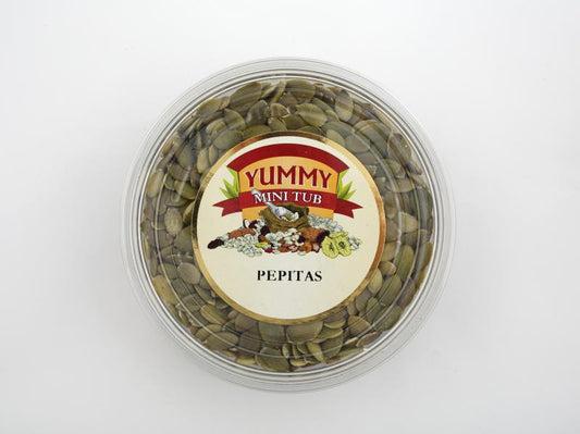 Yummy Pepitas Tub 150g , Grocery-Nuts - HFM, Harris Farm Markets
